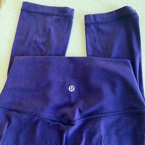 Lululemon Align Crop Purple Leggings